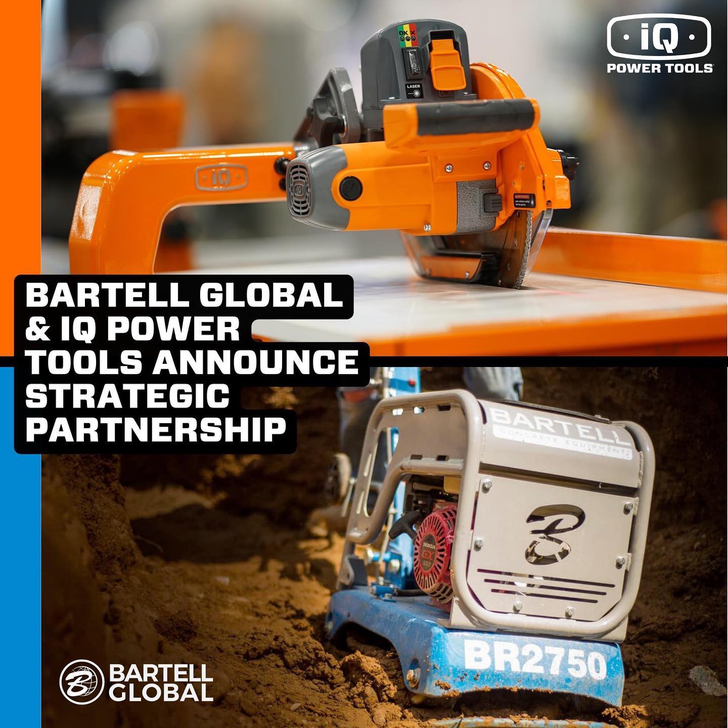 Bartell Global & iQ Power Tools Announce Strategic Partnership